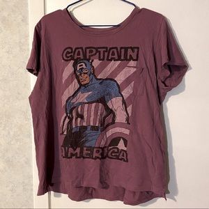 Marvel Comics Captain America Tee